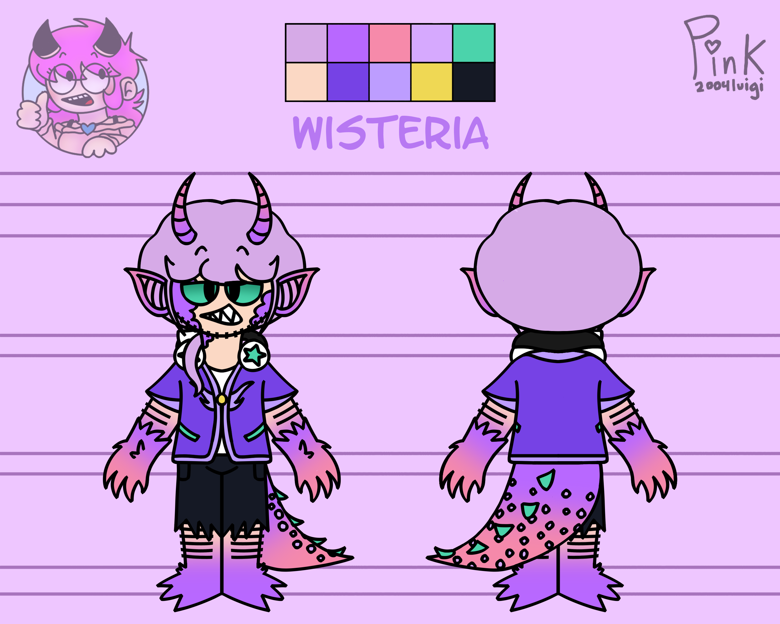 OC Reference - Wisteria